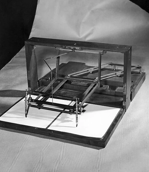 A polygraph, or portable copying press, owned by President Thomas Jefferson
