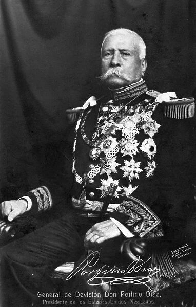 PORFIRIO DIAZ (1830-1915). Mexican general and statesman. Photographed c1910