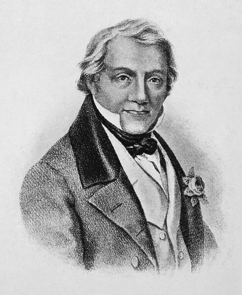 SALOMON HEINE (1767-1844). German banker and uncle of the poet and critic, Heinrich Heine