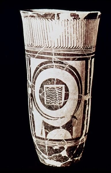 SUSA WARE TUMBLER. From Susa, c3, 500 B. C