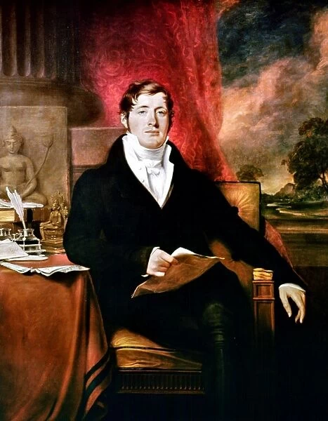 THOMAS STAMFORD RAFFLES (1781-1826). British colonial administrator and founder of Singapore