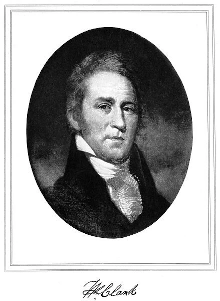 WILLIAM CLARK (1770-1838). American explorer