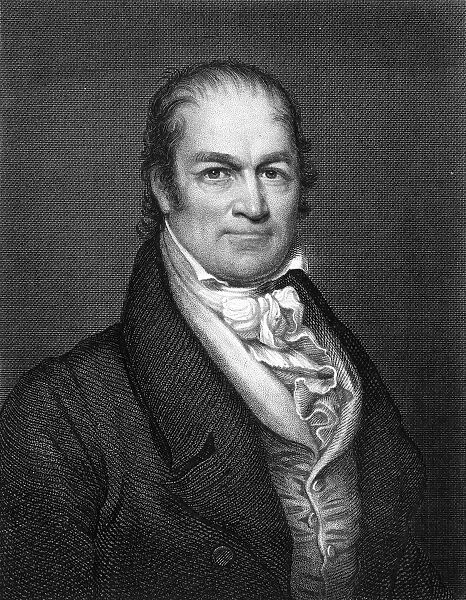 WILLIAM CRAWFORD (1772-1834). American lawyer. Line and stipple engraving, early 19th century