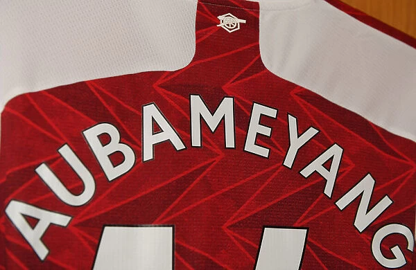 Arsenal: Aubameyang's Emirates Shirt Hangs Awaiting Burnley Clash (Premier League 2020-21)