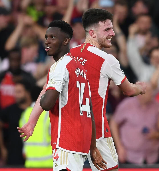 Arsenal FC vs Manchester City: Nketiah and Rice Clash in the 2023-24 Premier League