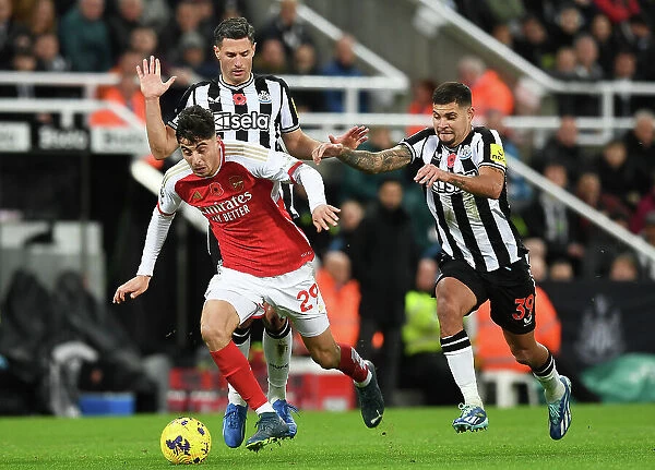 Clash at St. James Park: Arsenal's Havertz Faces Off Against Newcastle's Bruno Guimaraes in Premier League Showdown