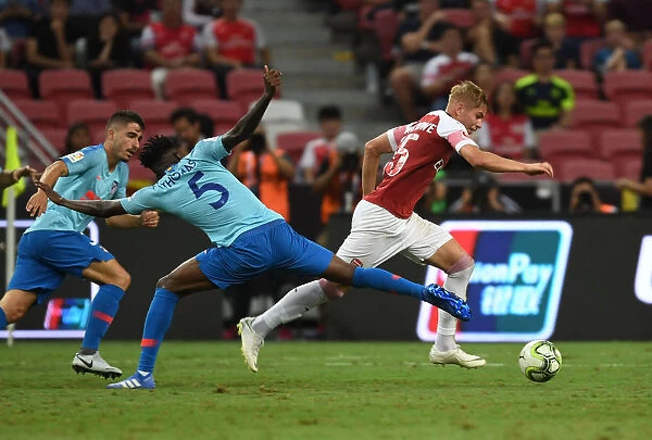 Emile Smith Rowe Scores Stunning Goal Against Atletico Madrid in 2018 International Champions Cup