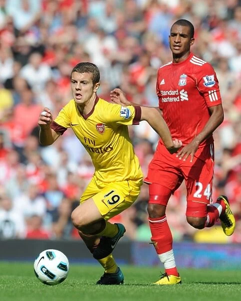 Jack Wilshere vs. David Ngog: Draw at Anfield, Premier League 2010-11