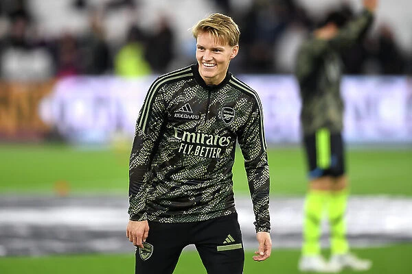 Martin Odegaard Gears Up: Arsenal's Carabao Cup Showdown vs. West Ham United