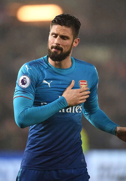 Olivier Giroud: Arsenal Forward Reacts After Swansea City Match, January 2018