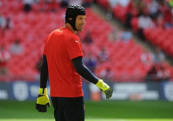 Petr Cech: Arsenal's Gear Up for FA Community Shield Clash Against Chelsea (2015)
