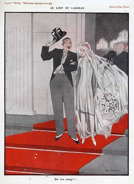 La Vie Parisienne 1920s France the lamb and the wolf marriages weddings young