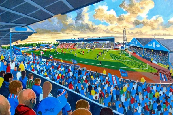 Brunton Park Stadium Fine Art - Carlisle United Football Club