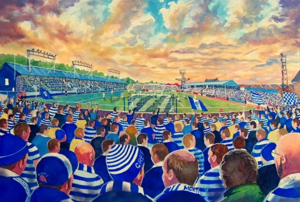 Cappielow Park Stadium Fine Art - Greenock Morton Football Club