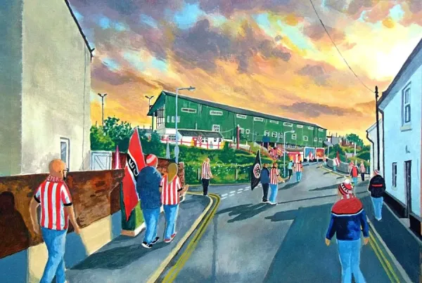 St James Park Stadium Fine Art Print Exeter City Art Prints