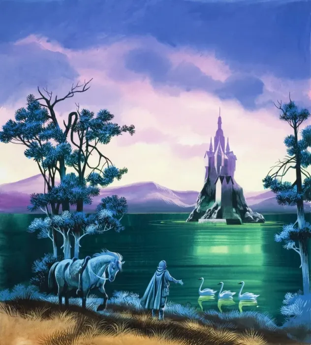 Rights Managed : The Blue Magic Apple Print Rights Managed : The Blue Magic Apple Print