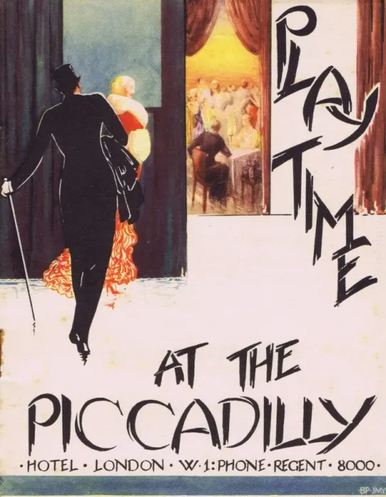 Rights Managed : Playtime at the Piccadilly Cabaret Programme, 1930s Rights Managed : Playtime at the Piccadilly Cabaret Programme, 1930s