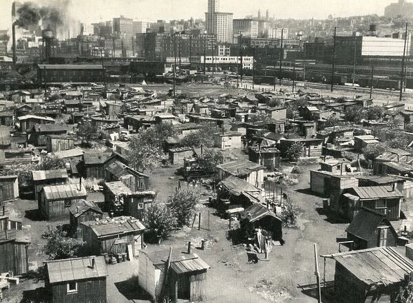 American Depression 1930s: Shanty town
