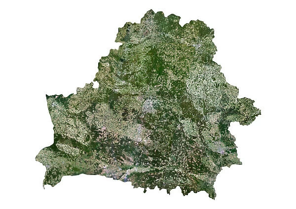 Belarus, Satellite Image