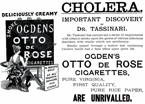 Cigarettes advertisement