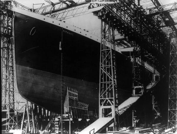 Construction of Titanic, 1911