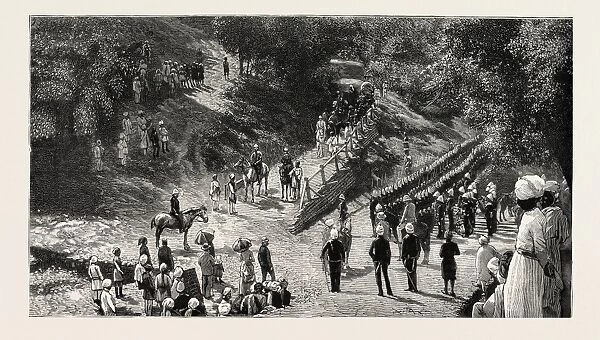 Departure Of The Duke And Duchess Of Connaught From Murree For Cashmere