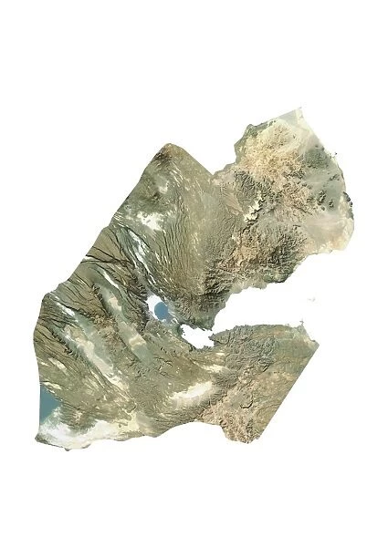 Djibouti, Satellite Image