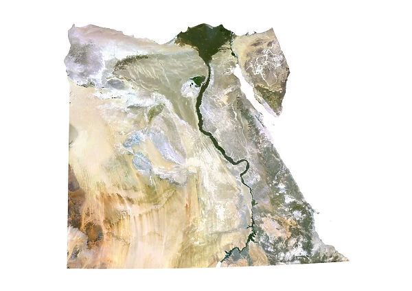 Egypt, Satellite Image
