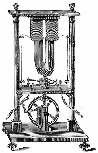 First magneto-electric motor built by Hippolyte Pixii c1832. This was the first application