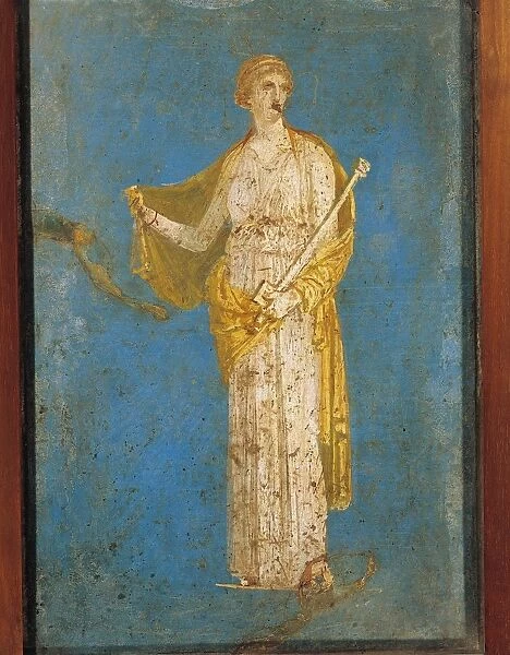 Fresco portraying Medea, from Stabiae, Italy