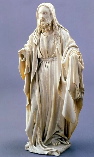 God the Father. Anonymous Flemish ivory 1400-1425