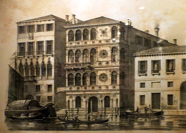 Illustration of The Palazzo Dario