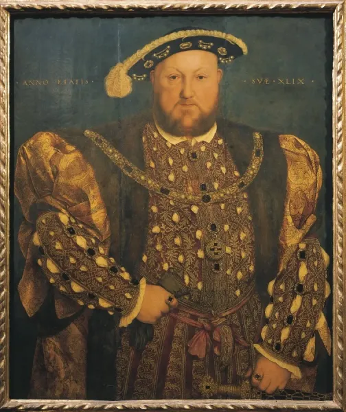 Henry VIII Portrait Print by Hans Holbein the Art Prints