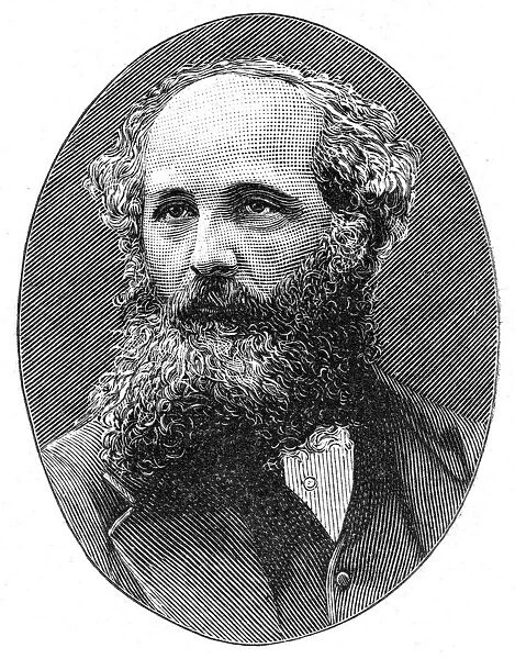 James Clerk Maxwell (1831-1879) Scottish theoretical physicist. Engraving, c1896