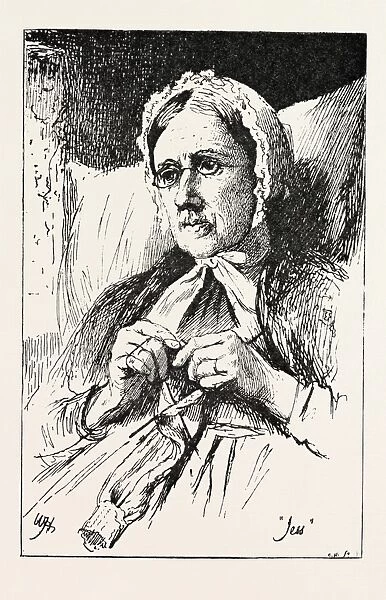 Jess, From A Window In Thrums Drawn By W. Hole