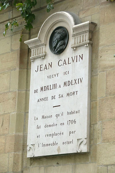 John Calvins memorial