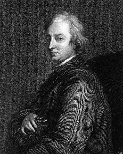 John Dryden (1631-1700) English poet. Poet Laureate 1668. Engraving after portrait