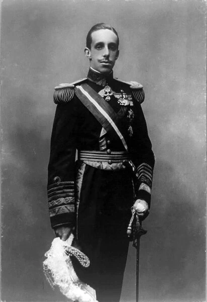 King Alfonso XIII of Spain, 1913 Oct. 13