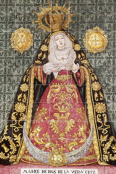 Madre of Dios of la Vera Cruz mosaic