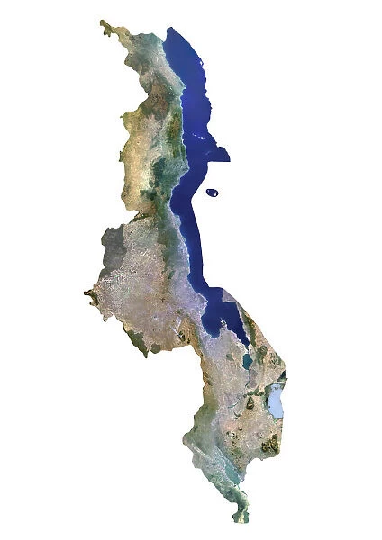 Malawi, Satellite Image
