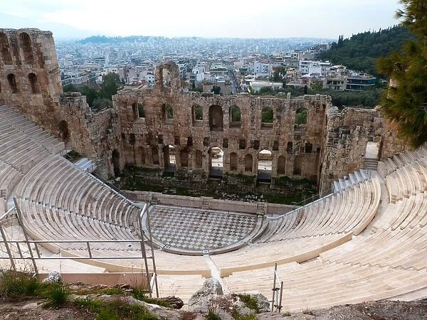 The Odeon or Theatre of Herodes Atticus, Athens