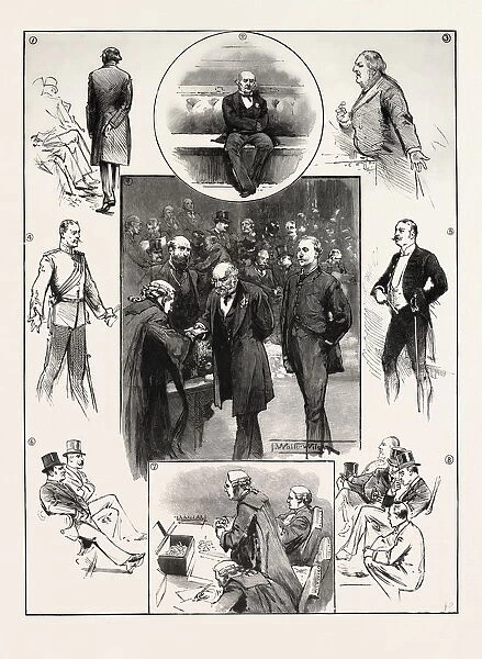 The Opening Of Parliament: Incidents In The Commons: 1. Mr. Balfour Enters. 2. Alone In His Glory. (after The Interval Preceding The Discussion On The Address Mr. Gladstone Was For Several Minutes The Sole Member Present. ) 3. Sir W. Harcourt (the Chiltern Hundreds). 4. Country: The Mover Of The Address. 5. Town: The Seconder. 6. Extremes Meet. 7. Two Hours Of Weary Ballot. 8. The Third-floor Back. 9. The Premier Presents His Credentials. Uk