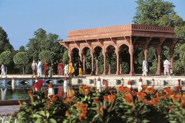 Pakistan, Punjab, Lahore, Shalimar Gardens, Built by Mughal emperor Shah Jahan, 17th century
