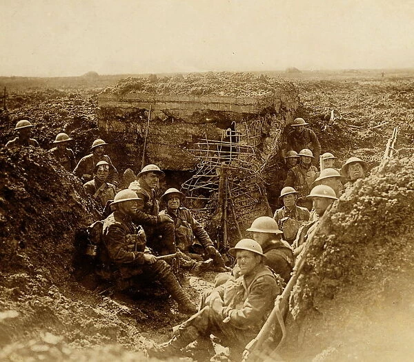 Photograph of Machine Gun Emplacement 1917