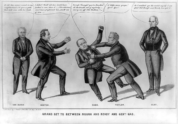 Political illustration 1848