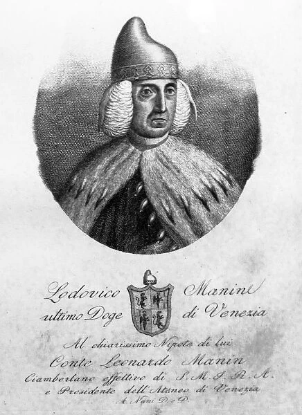 Portrait of Ludovico Manin