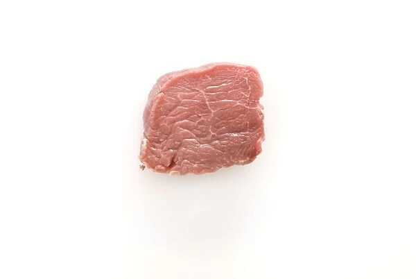 Raw fillet steak, close-up