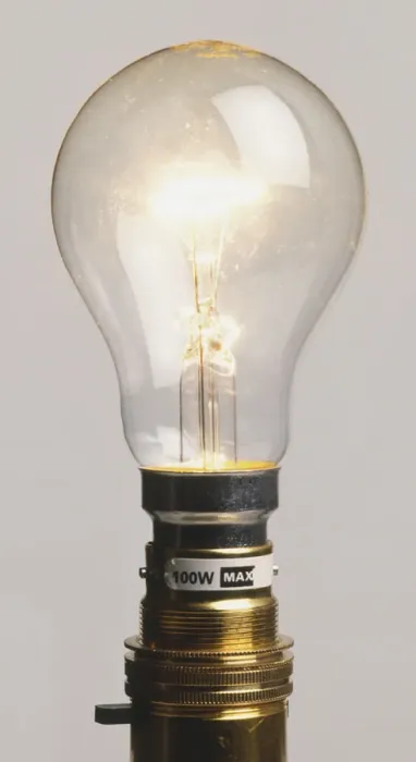 Framed Print : Light Bulb Print Framed Print : Light Bulb Print