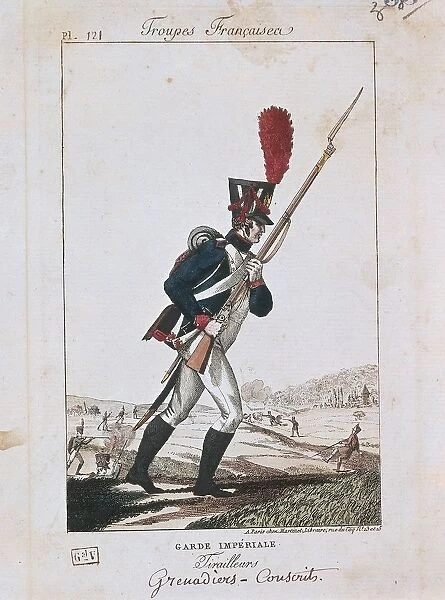 Uniforms of the French army: Grenadier of the Imperial Guard
