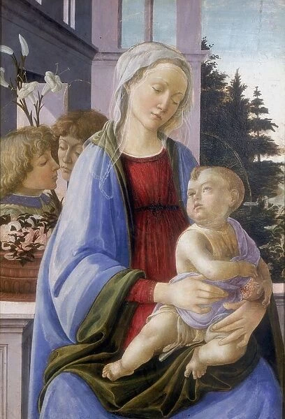 The Virgin and Child with Angels also known as The Virgin with the Pomegranate